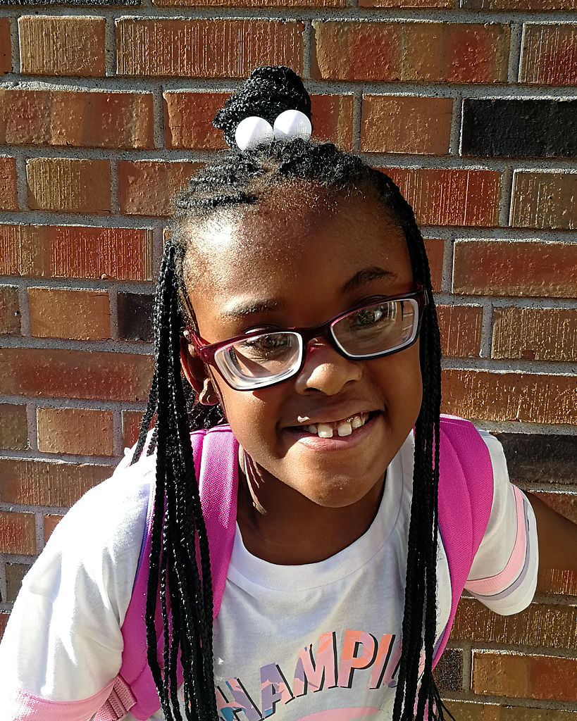Kaydence Townsend, 8, Benton STEM Elementary School, third grade